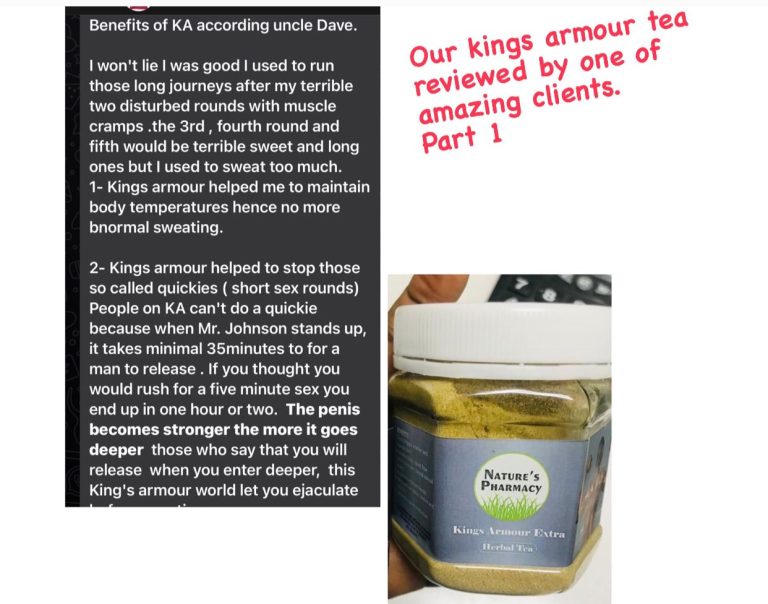 Kings Way Rice Tea Kings Armour Extra Herbal Tea 100gms - NATURE`S PHARMACY MABONENG SOUTH ...