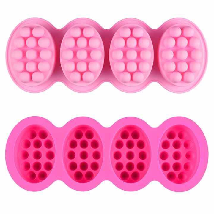 4 Cavity Massage Soap Mould - Image 3