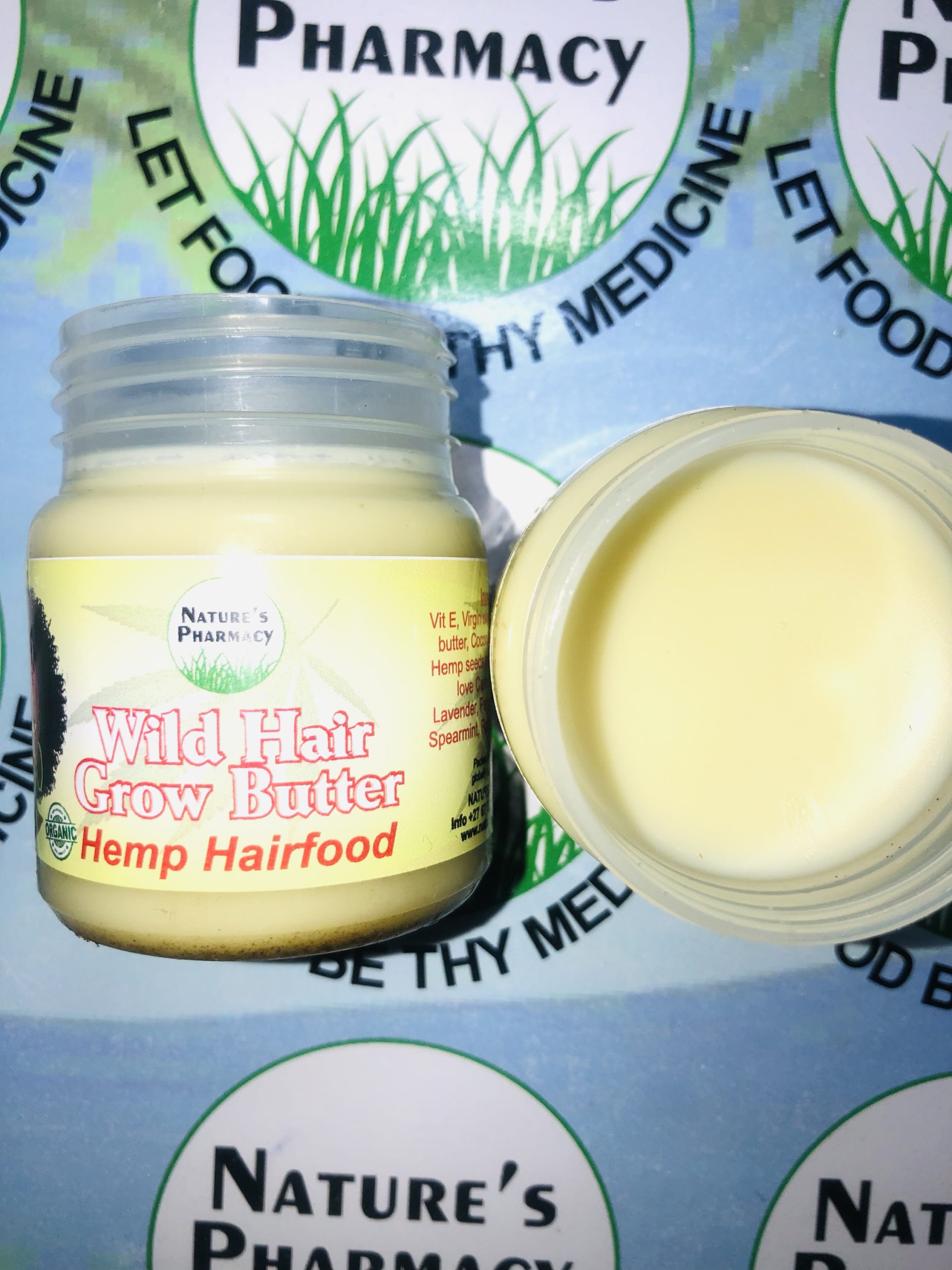 WILD HAIR GROW BUTTER (HEMP HAIR FOOD) 100GMS