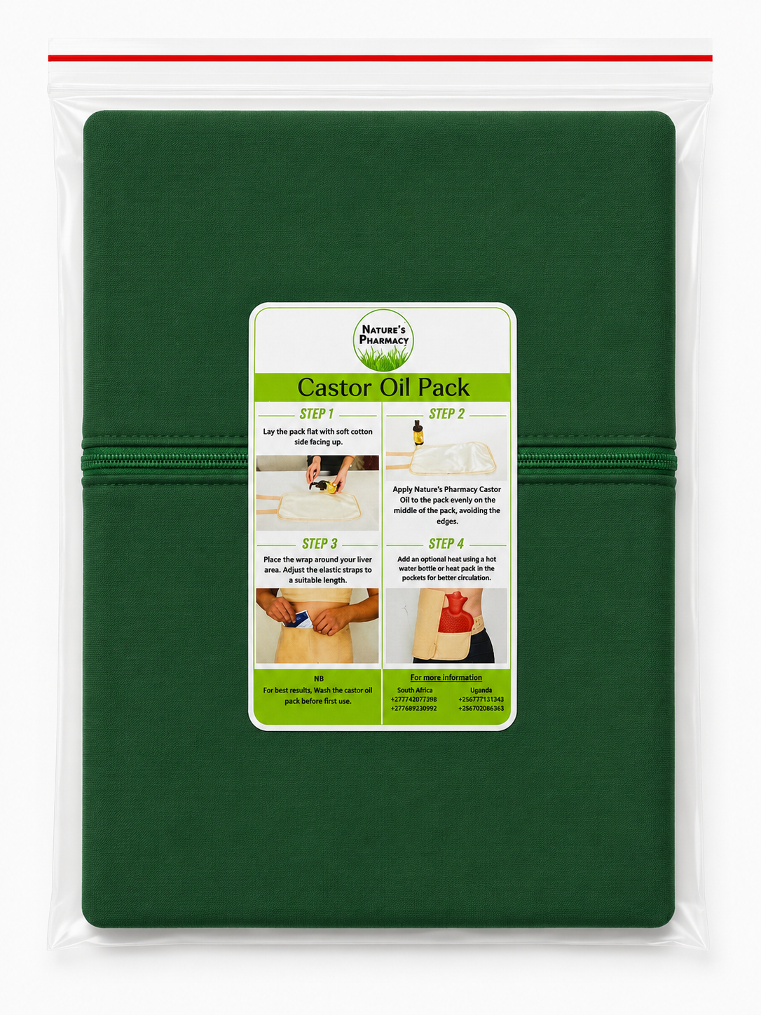 CASTOR OIL PACK (waist wrap) - Image 3
