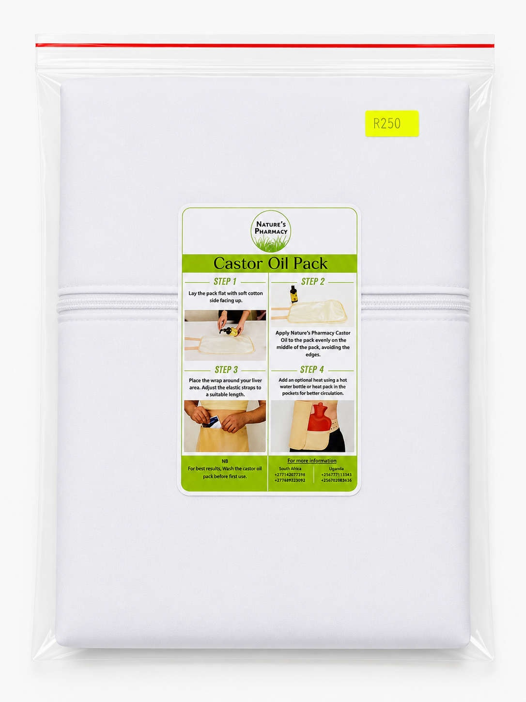 CASTOR OIL PACK (waist wrap) - Image 4