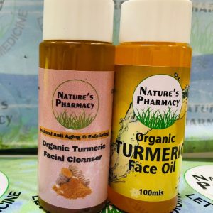 Turmeric face wash +Turmeric Face oil combo