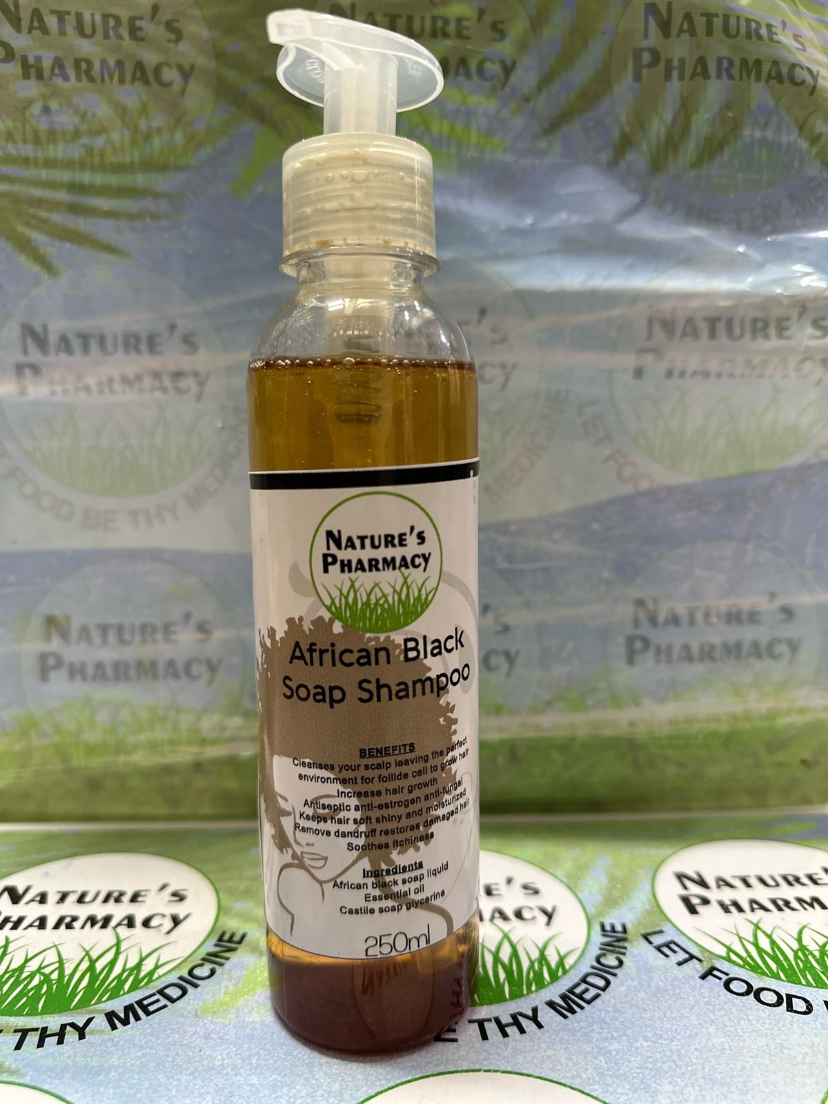 African Black soap shampoo/Body wash