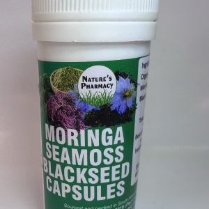 MORINGA + SEAMOSS + BLACK SEED capsules 60s