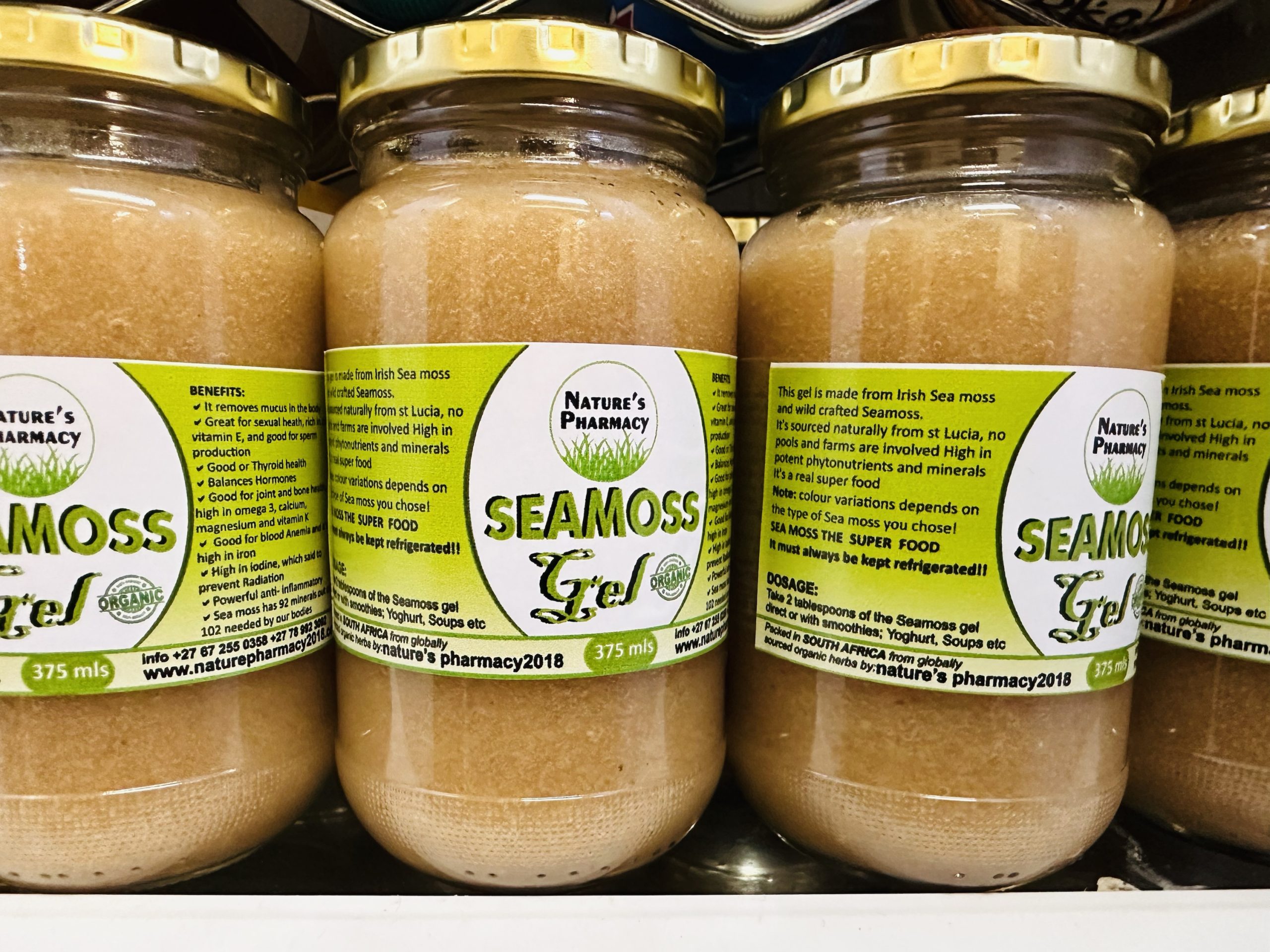 IRISH SEA MOSS GEL