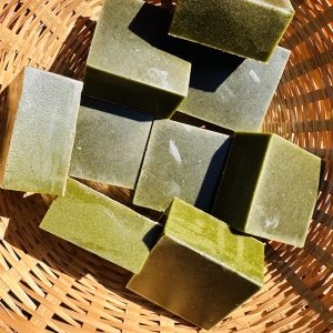 Chlorophyll soap