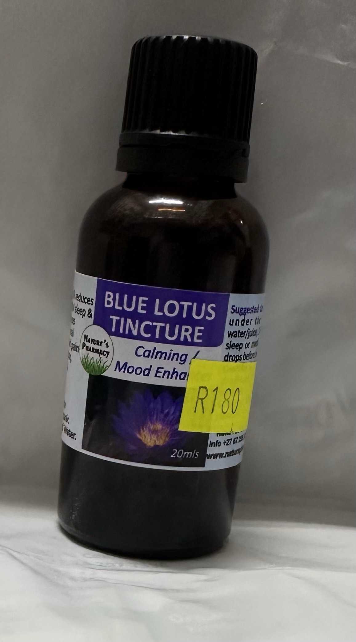 Blue lotus flower tincture 30mls