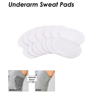 "Underarm sweat pads for all-day freshness and protection against sweat and odor."