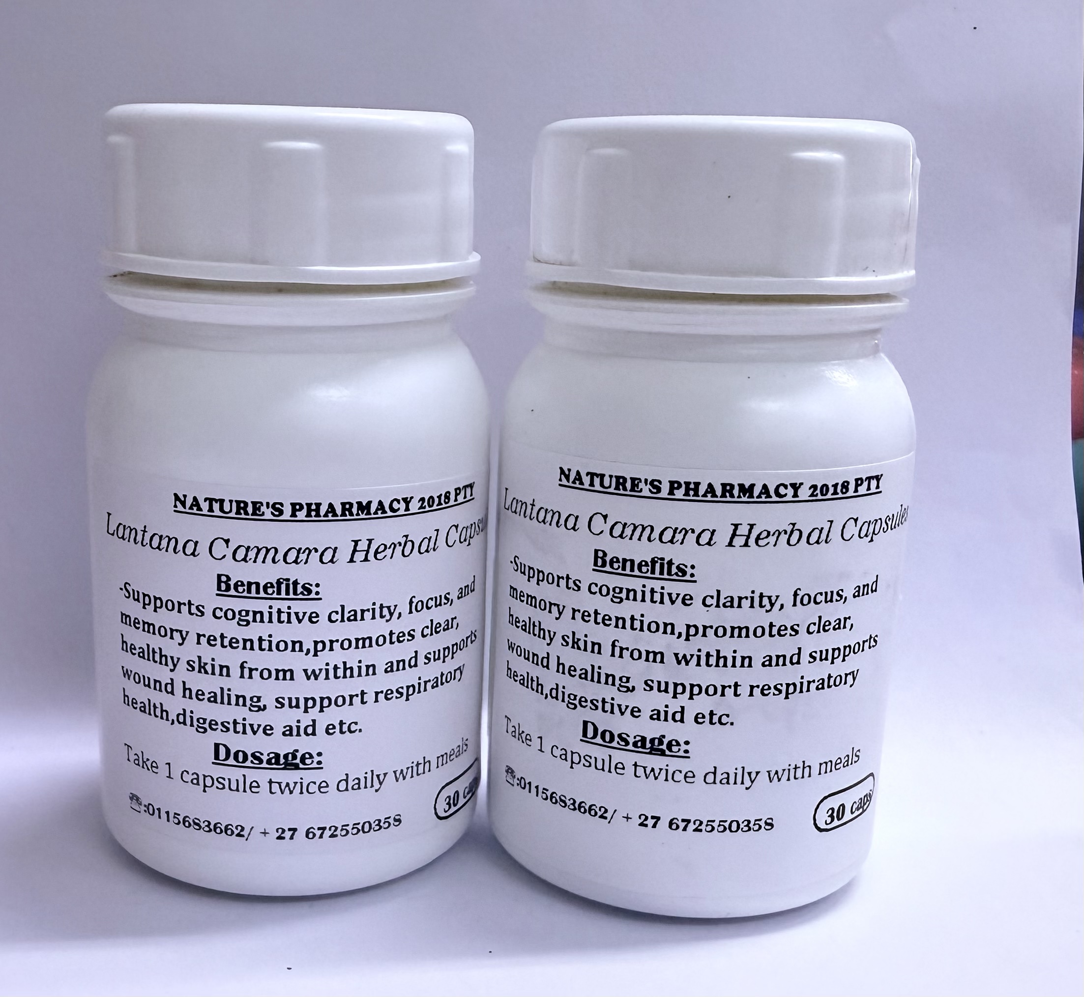 Lantana Camara capsules 60s
