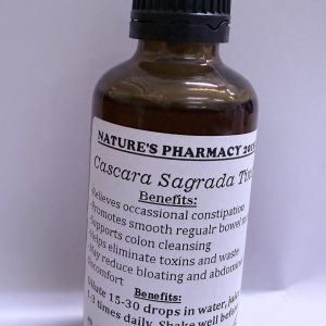 Cascara sagrada tincture 50mls