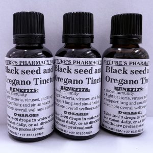 Black seed and Oregano Tincture 30mls