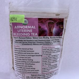 Abnormal uterine bleeding tea
