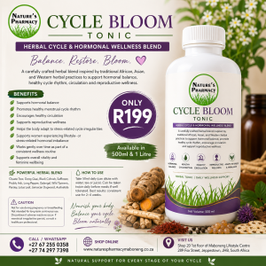Cycle bloom tonic 500mls (Brings Back lost periods)
