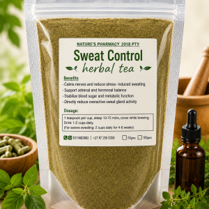 Sweat control herbal tea