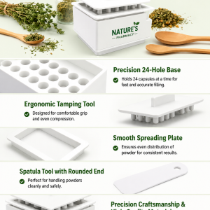 CAPSULE FILLER MACHINE 24 HOLE