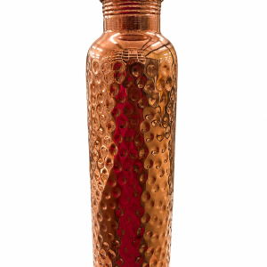 Hammered copper bottle 1 litre