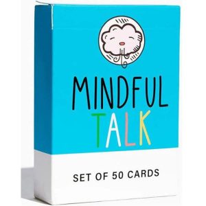 The School of Mindfulness- Mindfulness Game for Kids: Mindful Talk Cards for Children and Parents- for Authentic and Meaningful Conversations