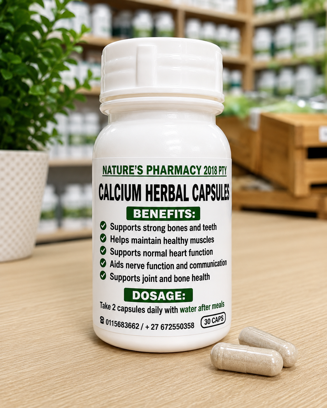 CALCIUM HERBAL CAPSULE 30s