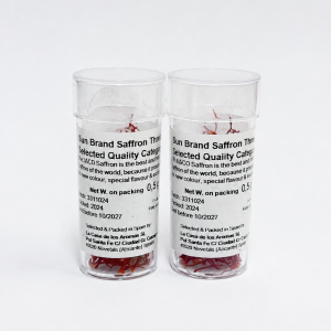 Premium saffron threads 0.5mg