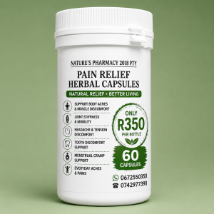Pain relief herbal capsules 60s